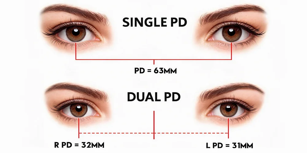 Single PD vs. Dual PD: Which One Do You Need for Your Glasses?