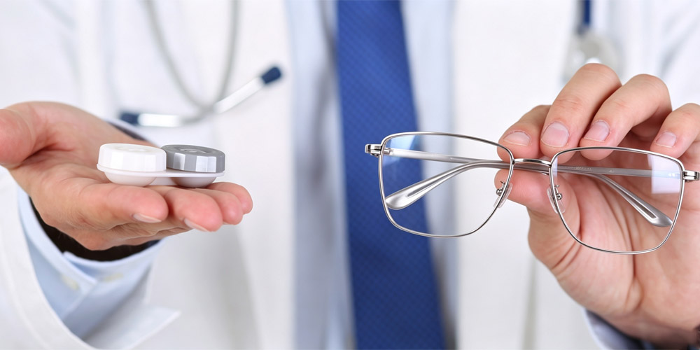 Eyeglasses VS Contact Lenses
